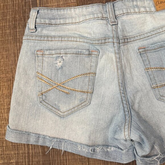 Aeropostale Distressed Jean Shorts – Set of 2 – Size 5/6 - Picture 6 of 12